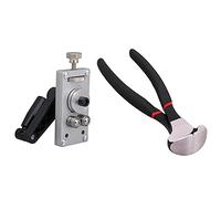 Pyugxab Herramienta Luthier para guitarra, herramienta de aleación para trastes, herramienta Luthier de 13,8 x 5 cm con alicates de guitarra, trastes de guitarra, alicates extractores de alambre