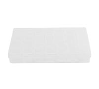 Pyugxab herramienta plastica red de organizador Arte de unas diamantes de imitacion 28 de joyeria de diamantes pendientes perlas caja de presentacion de almacenamiento de informacion