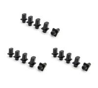 Pyugxab Interruptor de la Punta de la Tapa Tele Switch para Top de la Punta del Interruptor del Sombrero Negro para las Partes de la Guitarra Tele Paquete de 15