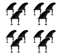 Pyugxab Juego de 12 aletas para tabla de surf Softboard, tabla de surf, accesorios