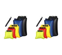 Pyugxab Juego de 12 bolsas secas impermeables para kayak, , bolsas de almacenamiento al aire libre para canoa, camping, natación, al azar, color aleatorio