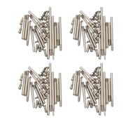 Pyugxab Juego de 136 tornillos de reparación de clarinete + kit de varilla de eje de clarinete, herramienta de bricolaje, accesorios para instrumentos de viento de madera