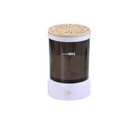 Pyugxab Limpiador de brochas de maquillaje eléctrico automático, portátil, apto para brochas de maquillaje de belleza, 1 juego