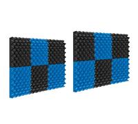 Pyugxab Paquete de 24 Paneles de Espuma Acústica Espuma Caja de Huevos Acolchado Una Prueba Sonido de 1 Pulgada x 12 Pulgadas x 12 Pulgadas de Espuma de Tratamientos Acústicos de Estudio