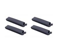 Pyugxab Paquete de 4 Cuerdas de Bajo de Guitarra Amortiguador Reductor de Ruido Mudo para la Práctica de Guitarras Bajas Acústicas Populares