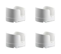 Pyugxab Paquete de 4 Soportes de Montaje en Pared para Deco / E4 / P9 / S4 WiFi de para el Hogar, Soporte con GestióN de Cables
