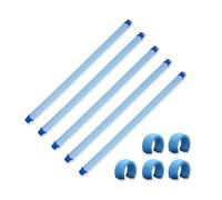 Pyugxab Paquete de 5 mangueras de aspiradora R0527700, piezas de repuesto de manguera, para limpiador de piscinas MX6, MX8, duradero, fácil de usar