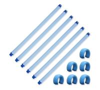 Pyugxab Paquete de 6 mangueras de aspiradora R0527700, piezas de repuesto de manguera, para limpiador de piscinas MX6, MX8, fácil de instalar