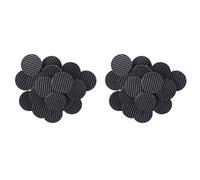 Pyugxab Paquete de 60 púas de guitarra, antideslizantes, autoadhesivas, para guitarra, bajo, ukelele, mandolina, banjo (solo agarres)