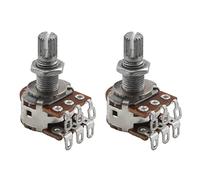 Pyugxab Potenciómetro de equilibrio de doble mezcla MN500K (POT) para guitarra, bajo, control de volumen