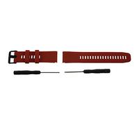 Pyugxab Pulsera de silicona suave de 22 mm para Fenix5 / 5Plus, color rojo