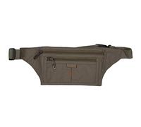 Pyugxab Riñonera de poliéster y con cremallera, color verde, unisex, Verde