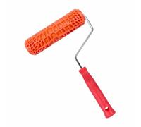 Pyugxab Rodillo de pintura de imitación de goma con de cocodrilo para manualidades, textura de pigmento, rodillo de pintura de pared de grano de madera, rodillo de pintura artística con