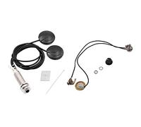 Pyugxab Transductor piezoeléctrico de 27 mm, amplificador precableado con pastillas de guitarra, transductor piezoeléctrico acústico