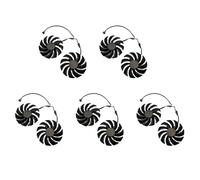 Pyugxab Ventilador De Tarjeta GráFica GPU De 88 Mm para Radeon AORUS RX 580/570 GV-RX 570 AORUS GV-RX580AORUS (10 Piezas)