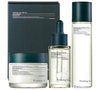 Pyunkang Yul Juego de caja de regalo Calming Line: cuidado facial coreano esencial para la hidratación diaria y el cuidado de la piel calmante con tónico, suero, crema