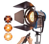 PYXEL Profesional Fresnel de Tungsteno Luz Continua Pro Video luz del Punto 1000W Dimmer con Bombilla Halógena para Fotográfico Estudio