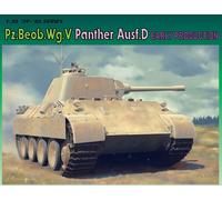Pz.beob.wg.v Ausf.d Early Production Tanque 1 :3 5 Plástico Modelo Kit Dragon