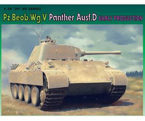 Pz.beob.wg.v Ausf.d Early Production Tanque 1 :3 5 Plástico Modelo Kit Dragon