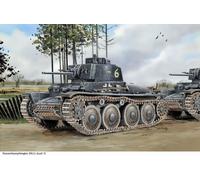 Pz.kpfw.38 (T) Ausf.g W/ Interior Tanque 1 :3 5 Plástico Modelo Kit Dragon