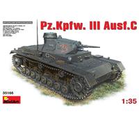 Pz.Kpfw.III Ausf.C Tanque 1:35 Kit De Modelo De Plástico MINIART