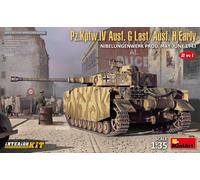 Pz.kpfw.iv Ausf. G-Last / H Early Nibelungenw 2in1 Interior Kit Tanque 1 :3 5