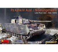 Pz.kpfw.iv Ausf. J Nibelungenwerk Late Prod. Tanque (Enero-Febrero 1945) 1 :3 5