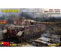 Pz.kpfw.iv Ausf. J Nibelungenwerk Medio Prod. Interior Kit Tanque 1 :3 5 Modelo