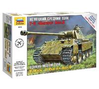 Pz.v Panther Ausf.d Tanque 1:72 Plástico Modelo Kit Zvezda