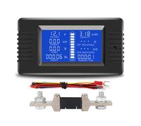 PZEM015 Digital 0-200V Corriente de Voltaje con 200A Shunt Coche BateríA Probador Medidor de Voltaje Monitor 12V 24V 48V