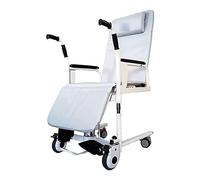 PZEOB Silla de transferencia cómoda con reposabrazos extraíbles, tubo de acero, elevación hidráulica, protección de seguridad para silla de ruedas