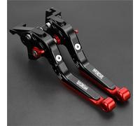PZGRHWRWD PARA DUCATI HYPERMOTARD 796 2010 2011 2012 Accesorios de motocicleta Palancas de embrague de freno Puños de manillar Manillar extremos de empuñaduras(Red 10)