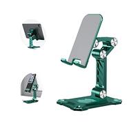 PZiXuaner Soporte para teléfono móvil. Soporte plegable para teléfono de oficina para el escritorio. Soporte ajustable para teléfono de escritorio. Compatible con teléfonos móviles de 4,7 a 13