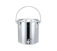 PZJDFDC Stock Olla - Olla para Sopa Grande, Ollas con Grifo, Ollas De Acero Inoxidable con Tapa, Ollaes Antiadherente, Cubeta para Sopa/cubeta Sellada/cubetas De Transporte(21L)