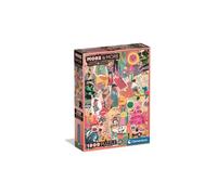 Clementoni - Puzzle para adultos More Is More 1000 piezas Fashion&Design Compact Box 37071