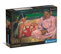 Clementoni - Puzzle adulto Museum Femmes de Tahiti – 1000 piezas Compact Box 39975
