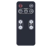 PZL Mando a distancia de repuesto para sistema de altavoces de audio Polk Sound Bar RE95201 RE9520-1 FR1 DSB1 D581