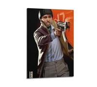 PZLWEFUN Póster de Deathloop de videojuegos Deathloop, póster decorativo de Charlie, lienzo de pared e impresión artística moderna para decoración de dormitorio familiar, 20 x 30 cm