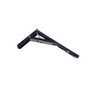 PZOFERLIN 128/5000 通用场景 Soporte plegable Soporte de ángulo plegable de montaje en pared for estante de mesa de banco negro(10in)
