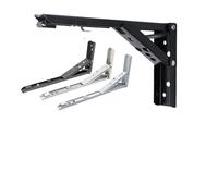 PZOFERLIN 128/5000 通用场景 Soporte plegable Soporte plegable for estante de pared de 8 a 14 pulgadas, multicolor(Silver 12 Inch)