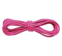 PZOFERLIN Cordones Cordones redondos de poliéster encerado de 2,5 mm, multicolor, 60-120 cm, paquete de 2(Peach Red,100)