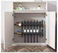 PZOFERLIN Cubierta para radiador con Cuerpo de Fibra Heating Cabinet Shelf 2 Doors Multicolor Multiple Sizes For Living Room Bedroom Bathroom(White,L100*H100*T30cm)