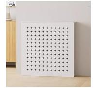 PZOFERLIN Cubierta para radiador con Cuerpo de Fibra Wood Heating Cabinet Storage Shelf For Living Room Bedroom Bathroom Multiple Sizes(L80*H80*T20cm)