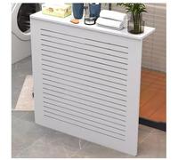 PZOFERLIN Cubierta para radiador Heating Cabinet Radiator Cover Grill Storage Shelf White Multiple Sizes(L80*H90*T25cm)