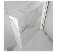 PZOFERLIN Cubierta para radiador Heating Radiator Cover Cabinet Double Door Storage Shelf Multiple Sizes(L70*H70*T20cm)