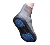 PZOFERLIN Cubrezapatos para días de lluvia Cubrezapatos De Silicona Pack De 3 Pares Gris Tallas L-XXL(L(37-39))