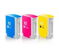 PZPSEQGM 10 82 Reemplazo de Cartucho de Tinta para DesignJet 500 500PS 800 800PS 815MFP 820MFP Impresoras(3PCS - C M Y)