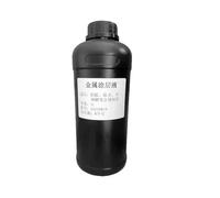PZPSEQGM 1000 ml Líquido de Tratamiento de Recubrimiento Transparente para impresoras Mejora la adhesión de Tinta en Superficies de Metal acrílico de Vidrio(1L Metal Coating)