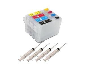 PZPSEQGM 212 212XL T212 Cartucho de Tinta Reabastecimiento Compatible con XP-4100 XP-4105 XP-3100 XP-3150 XP-2100 WF-2830 WF-2850 WF-2810 WF-2835 Versión de Printers Non Chip(A with Syring)