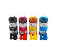 PZPSEQGM 4pcs de Tinta de Tinte de 100 ml Compatible con 604xl 232xl XP2200 XP2205 XP3200 XP3205 XP4200 XP4205 WF2910 WF2930 WF2935 Serie WF2950